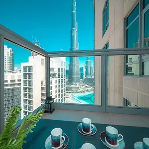 Durrani Homes - Residences Lux Two Bedroom With Burj Khalifa Fountain View , Dubaï Émirats arabes unis
